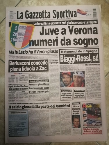 Gazzetta sportiva 18 del - la,