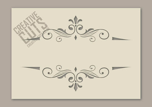 Stencil decorativo arte - decorativo, ---