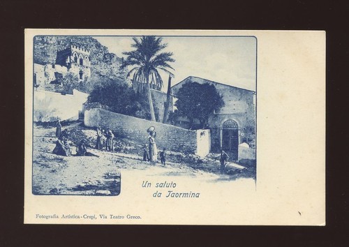 Italy saluto taormina - italy, un