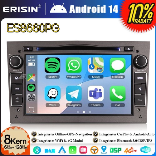 Autoradio android 128gb - 8, core