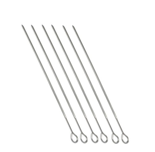 Spiedini piatti inox svanera - piatti,