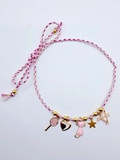 Collana girocollo choker rosa