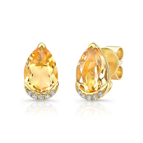 Orecchini perno diamante - orecchini, in