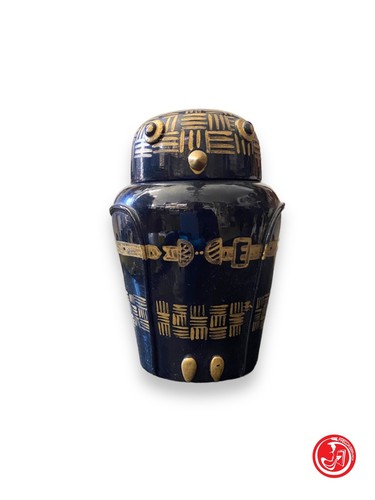 Wooden owl shaped box - wooden,