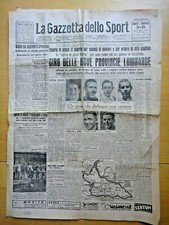 1941-LA GAZZETTA DELLO SPORT-Morte in guerra dello sciatore RUDI CRANZ-luglio