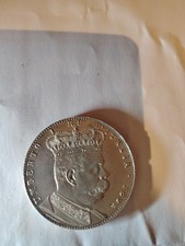 Pièce Argent, 5 Lire Umberto