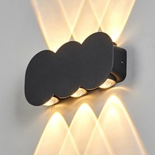 Applique da Parete Esterna Impermeabile in Alluminio – Lampada da Muro LED