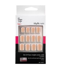 Peggy Sage KIT 24 UNGHIE FINTE IDYLLIC NAILS ref. 150071