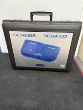 Console doppia Sega CD e Genesis 2 con controller cavi custodia noleggio molto RARA