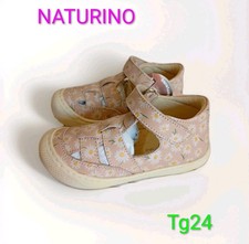 SANDALI BAMBINA TG24 NATURINO 
