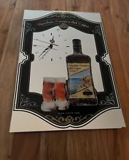 Specchio Pubblicitario Vintage Vecchio Amaro Del Capo Con Orologio Collezione