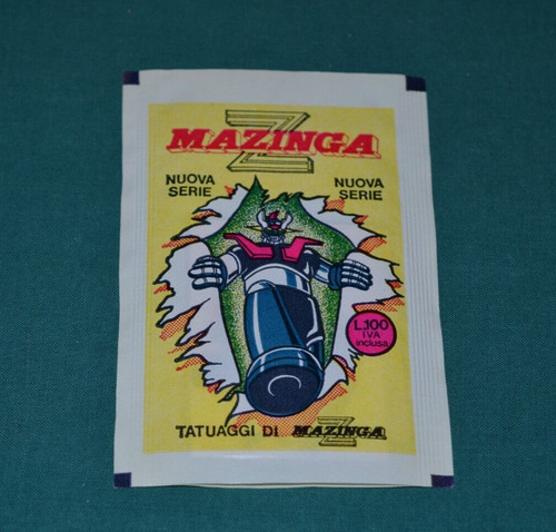 Bustina tatuaggi mazinga - tatuaggi,
