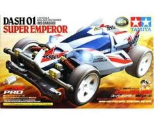 Tamiya 18632 Mini 4wd Dash 01 Super Emperor (MS Chassis) Kit Montaggio 1/32
