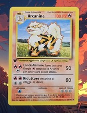 Pokemon Arcanine 23/102 Set Base - Non Comune- PRIMA EDIZIONE ITA - EX / NM