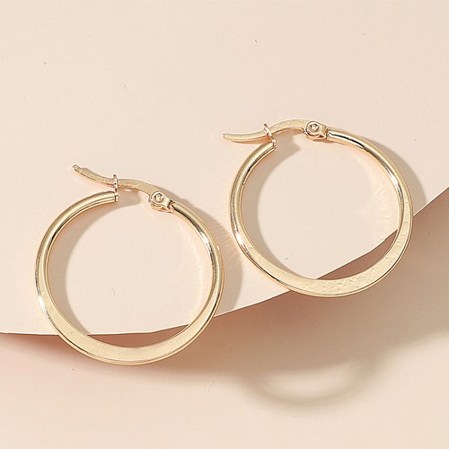 Orecchini cerchio bambina - ,