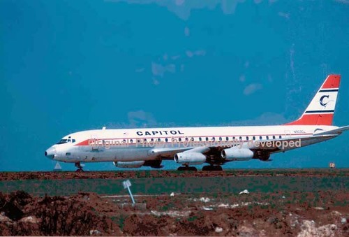Dc8 capitol n923cl orignal - dc8,