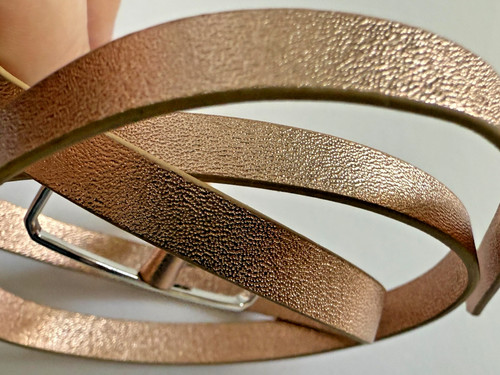 Bracciale origami gufo oro - bracciale,
