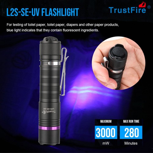 Trustfire torcia 3000mw - uv, uv