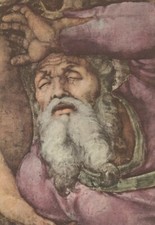 C2 - Cp Cartolina MICHELANGELO La Caduta di Saulo - Fg Nvg