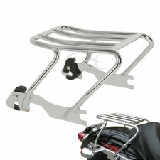 CHROME LUGGAGE RACK FOR HARLEY