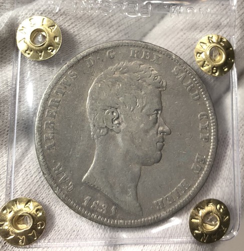 Lire 1831 carlo alberto - carlo,