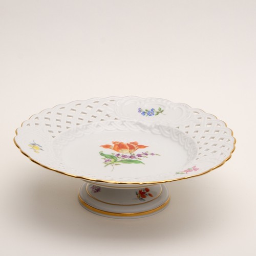 Meissen ciotola traforata - , su