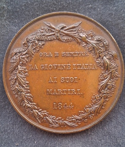 Medaglia giovine italia - giovine,
