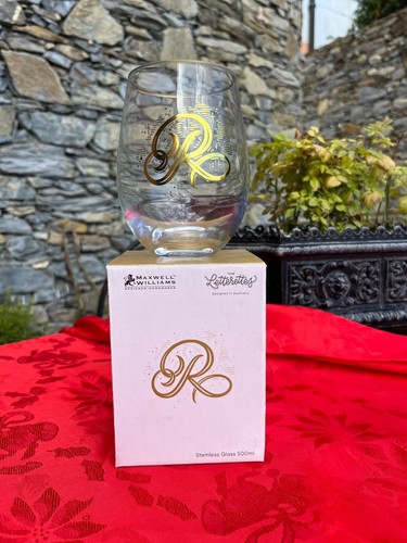Bicchiere lettera 500 ml - lettera,