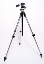 Manfrotto 055C con testa a tre assi 141RC - eccellente