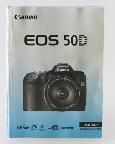 Manuale uso canon - d'uso, 50d