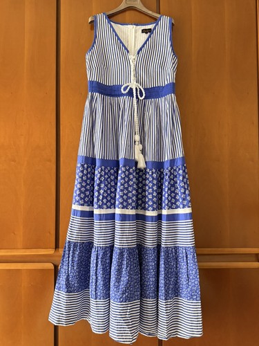 Vestito lungo blu - vestito,