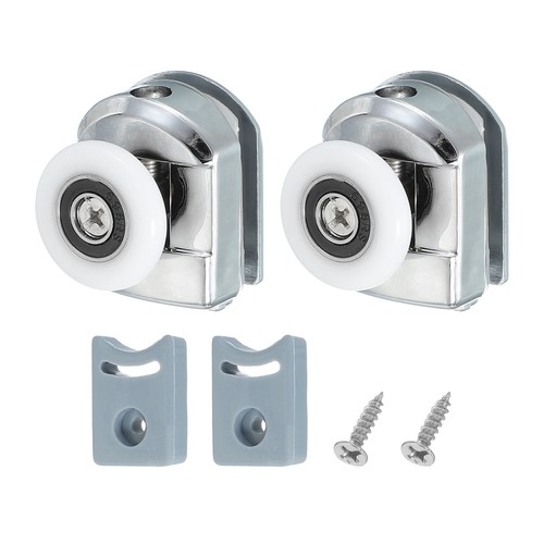 2pz rulli porta doccia singola - porta,