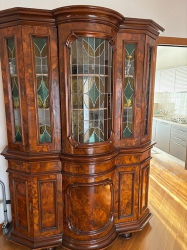 Elegante credenza vetrina - , in