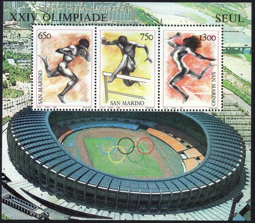 San marino 1988 - 1988, foglietto