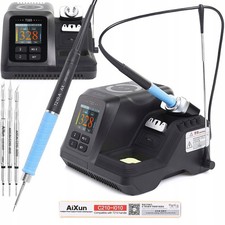 Stazione saldante professionale AIXUN T320 200 W con 3 punte C210 — precisa 