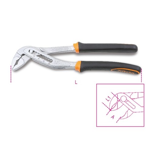 Pinza idraulico poligrip mm - pinza, da