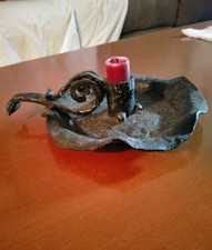 Ferro battuto Porta Candela ?️ Posacenere