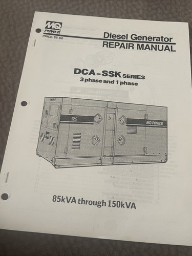 Manuale riparazione generatore