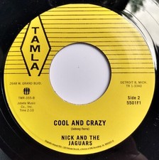 NICK & THE JAGUARS: Ich-I-Bon #1 / Cool and Crazy 7" Vinyl Single 3rd Man SURF