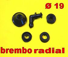 KIT REVISIONE POMPA FRENO RADIALE BREMBO PR19  Ø 19  GOMMINI POMPA RADIALE 19