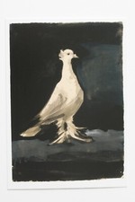 PABLO PICASSO: "Colomba",1942, cartolina artistica / anche con cornice