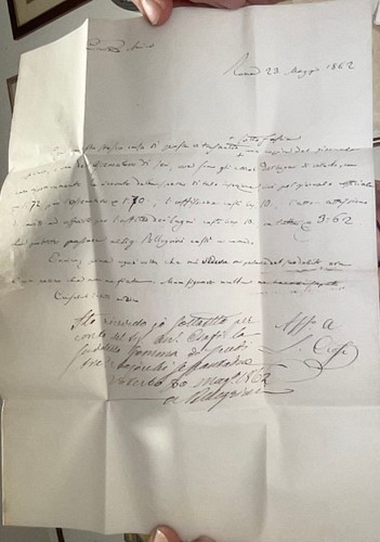 Piego lettera roma ciofi - piego,