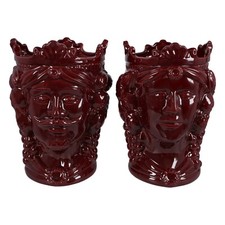 Coppia teste di moro in