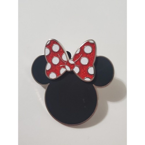 Minnie head with red bow - minnie,