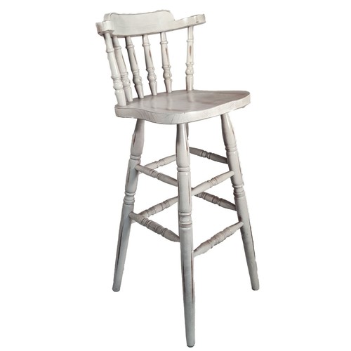 Sgabello old america shabby - sgabello,
