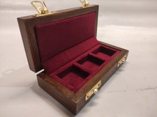 Astuccio in legno per 3