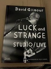 David Gilmour Luck and Strange Signed Autographed Pink Floyd Hardback