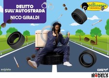 NICO GIRALDI Delitto sull' autostrada Tomas Milian Cinemini Infinite Statue 11cm
