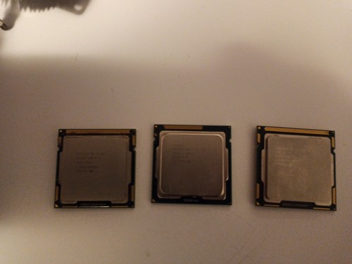 Lotto tre cpu intel - tre, i5