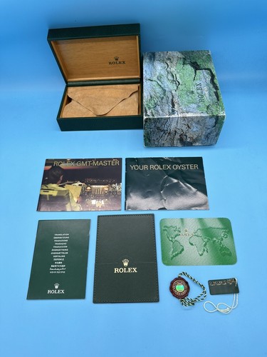 Rolex gmt master box booklet - gmt,